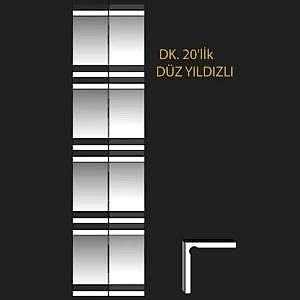 DG. Şaşırtma Düz Yıldızlı Model