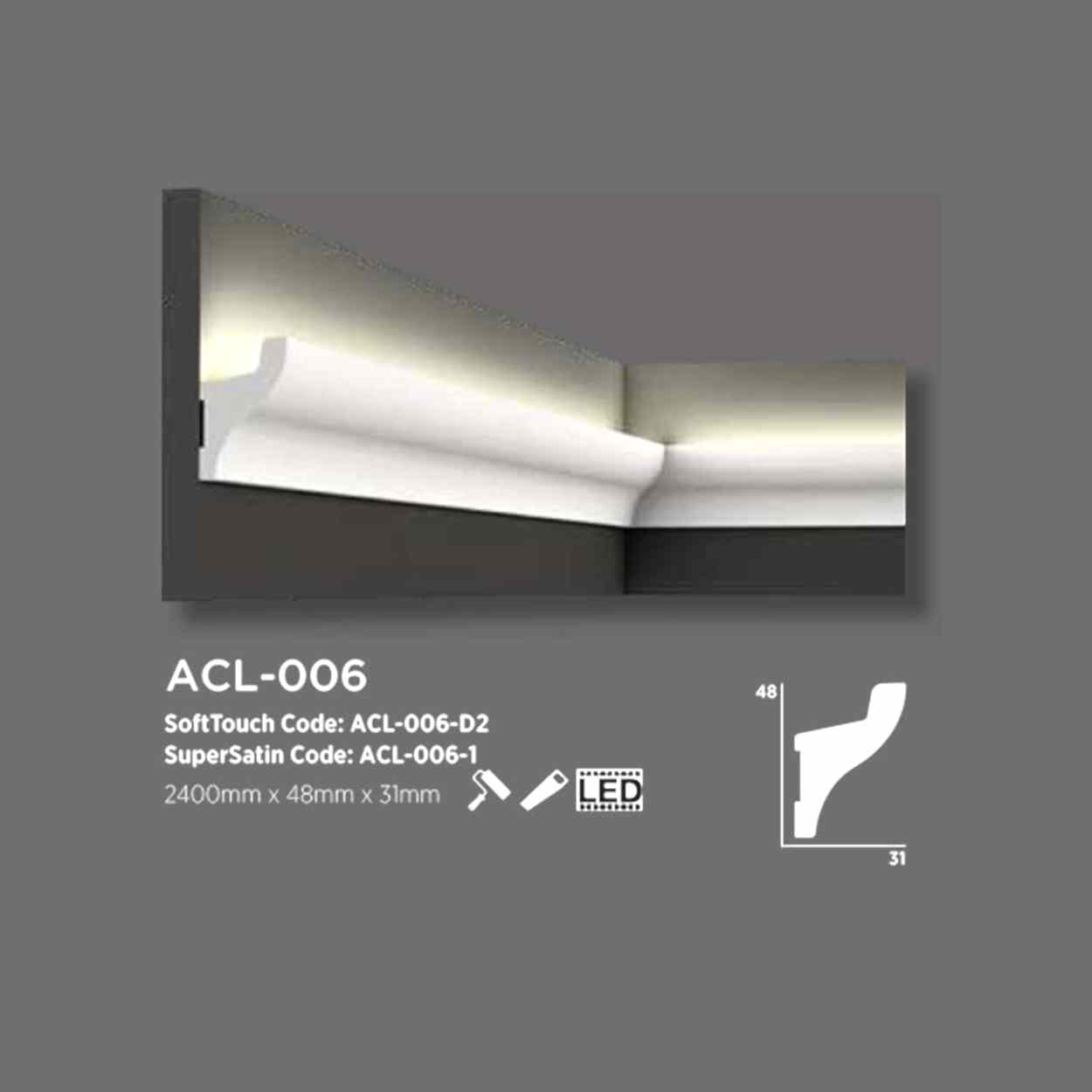 ACL-006 Led Kartonpiyer