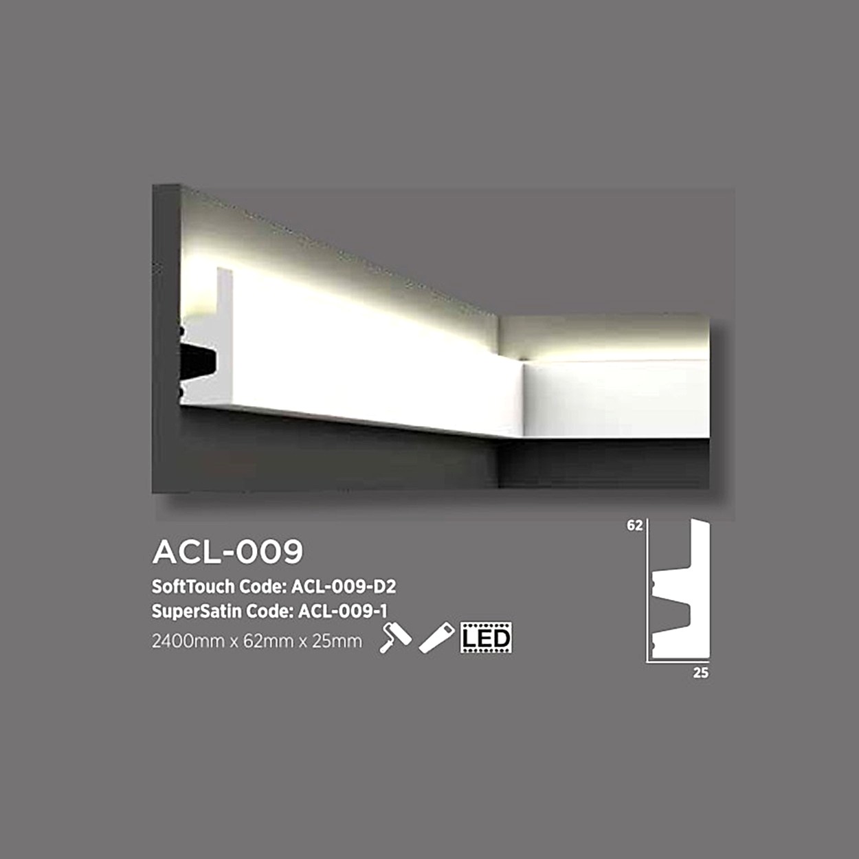 ACL-009 Led Kartonpiyer