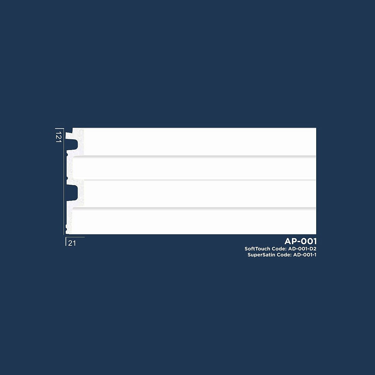 AP-001 Oluklu Duvar Paneli